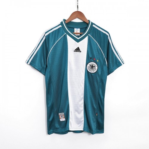 Camisola do Alemanha Equipamento Alternativo Retro 1998 Camisola do Alemanha Equipamento Alternativo Retro 1998