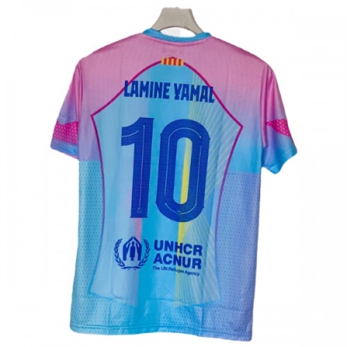 Camisola do Barcelona Lamine Yamal 10 Special 2025-26 Azul Camisola do Barcelona Lamine Yamal 10 Special 2025-26 Azul