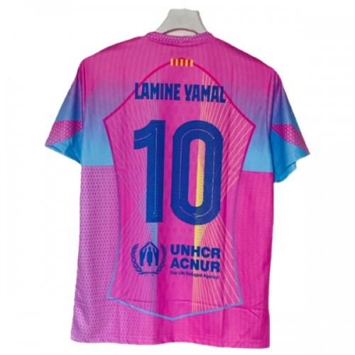 Camisola do Barcelona Lamine Yamal 10 Special 2025-26 Vermelha Camisola do Barcelona Lamine Yamal 10 Special 2025-26 Vermelha