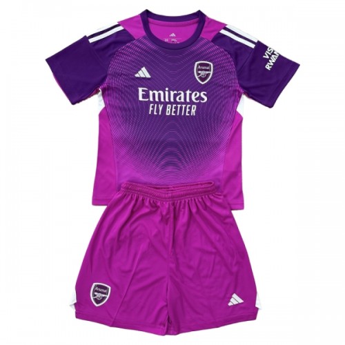 Conjunto Arsenal Purple Version Guarda Redes 2025-26 - Criança Conjunto Arsenal Purple Version Guarda Redes 2025-26 - Criança