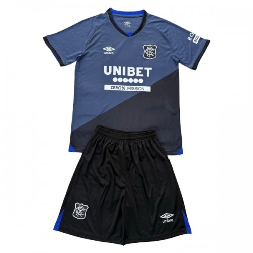 Conjunto Rangers Equipamento Terceiro 2025-26 - Criança Conjunto Rangers Equipamento Terceiro 2025-26 - Criança