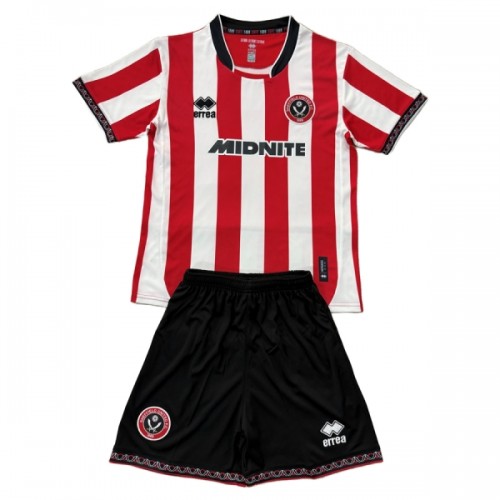 Conjunto Sheffield United Equipamento Principal 2025-26 - Criança Conjunto Sheffield United Equipamento Principal 2025-26 - Criança