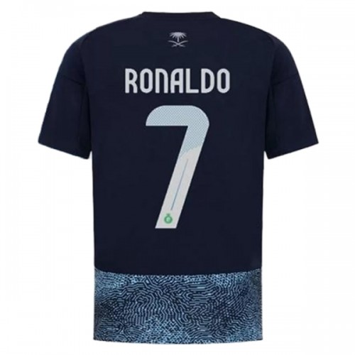 Camisola do Al Nassr Ronaldo 7 Equipamento Alternativo 2025-26 Camisola do Al Nassr Ronaldo 7 Equipamento Alternativo 2025-26