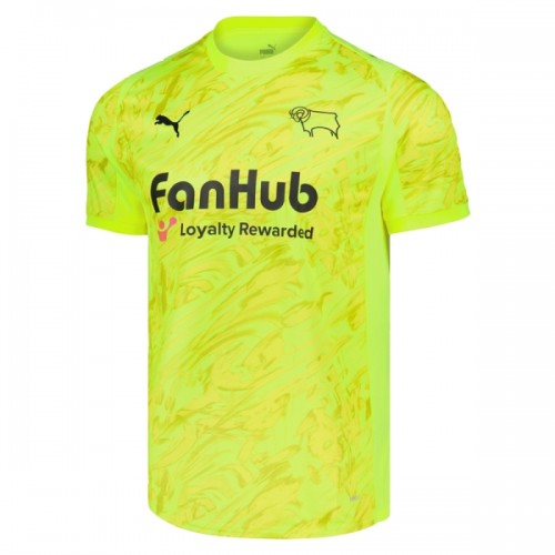 Camisola do Derby County Guarda Redes 2025-26 Amarela Camisola do Derby County Guarda Redes 2025-26 Amarela