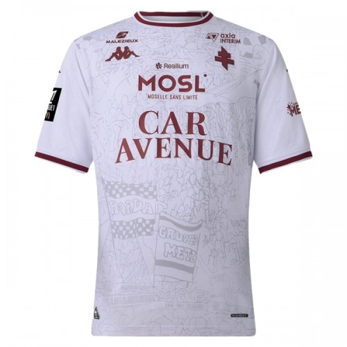 Camisola do FC Metz Equipamento Alternativo 2025-26 Camisola do FC Metz Equipamento Alternativo 2025-26