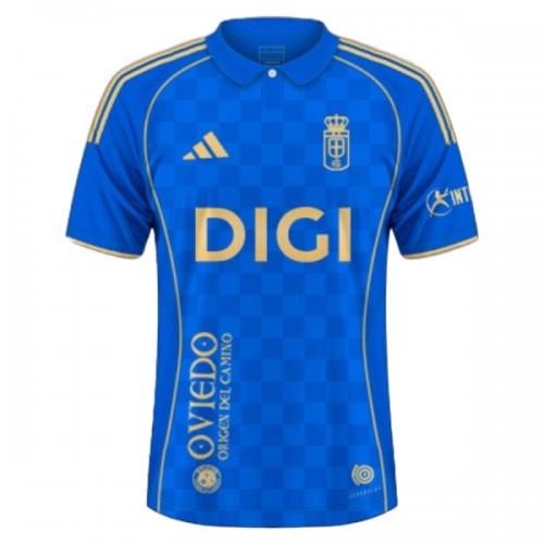 Camisola do Real Oviedo Equipamento Principal 2025-26 Camisola do Real Oviedo Equipamento Principal 2025-26