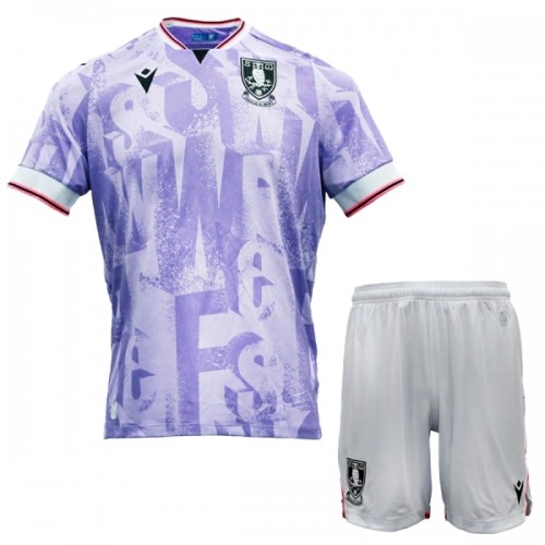 Conjunto Sheffield Wednesday Equipamento Alternativo 2025-26 - Criança Conjunto Sheffield Wednesday Equipamento Alternativo 2025-26 - Criança