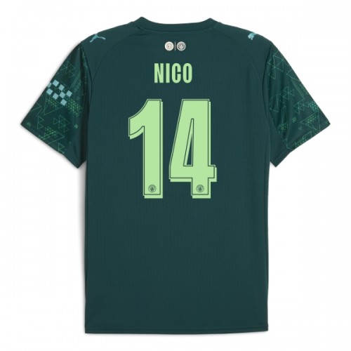 Camisola do Manchester City Nico 14 Equipamento 4ª EA Sport 2025-26 Camisola do Manchester City Nico 14 Equipamento 4ª EA Sport 2025-26