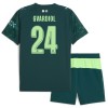 Conjunto Manchester City Gvardiol 24 Equipamento 4ª EA Sport 2025-26 - Criança