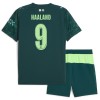 Conjunto Manchester City Haaland 9 Equipamento 4ª EA Sport 2025-26 - Criança