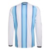 Camisola do Argentina Equipamento Principal Mundial 2026 Manga Comprida