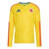 Camisola do Colômbia Equipamento Principal Mundial 2026 Manga Comprida