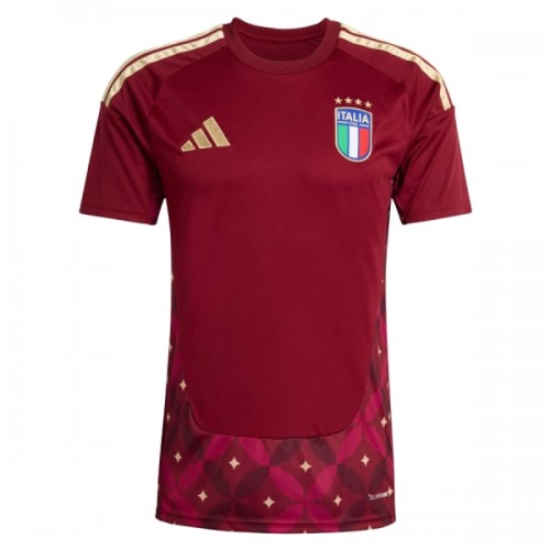 Camisola do Itália Guarda Redes Equipamento Principal Mundial 2026 Vermelha Camisola do Itália Guarda Redes Equipamento Principal Mundial 2026 Vermelha