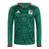 Camisola do México Equipamento Principal Mundial 2026 Manga Comprida Camisola do México Equipamento Principal Mundial 2026 Manga Comprida