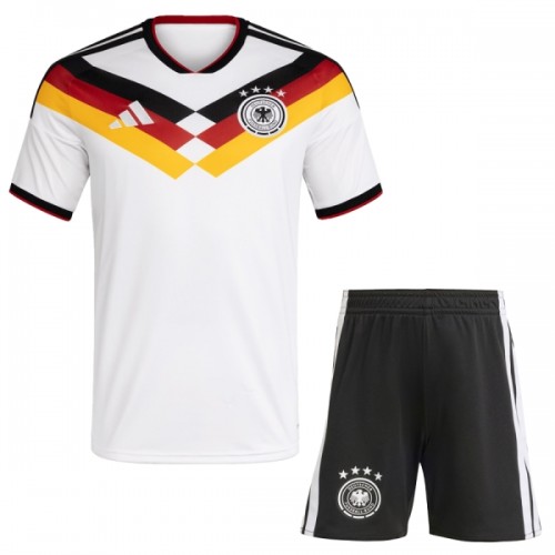 Conjunto Alemanha Equipamento Principal Mundial 2026 - Criança Conjunto Alemanha Equipamento Principal Mundial 2026 - Criança