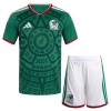 Conjunto México Equipamento Principal Mundial 2026 - Criança
