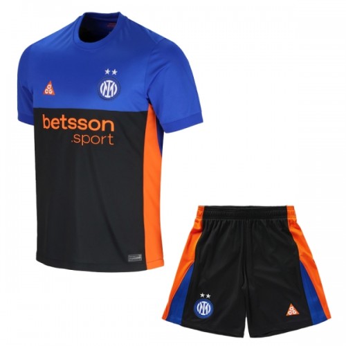 Conjunto Inter Milan Equipamento 4ª 2025-26 - Criança Conjunto Inter Milan Equipamento 4ª 2025-26 - Criança