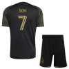 Conjunto Los Angeles FC Son 7 Equipamento Principal 2026 - Criança