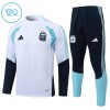 Argentina Sweat de Treino zíper 2026-27 Branca - Criança