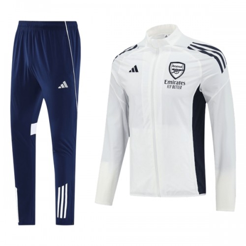 Arsenal Casaco de Treino Conjunto 2025-26 Branca Arsenal Casaco de Treino Conjunto 2025-26 Branca