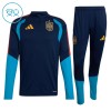 Espanha Sweat de Treino zíper 2026-27 Navy - Criança