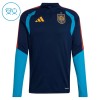 Espanha Sweat de Treino zíper 2026-27 Navy - Criança