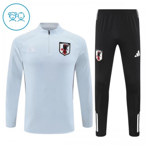Japão Sweat de Treino zíper 2026 Branca - Criança Japão Sweat de Treino zíper 2026 Branca - Criança