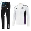 Manchester United Casaco de Treino Conjunto 2025-26 Branca - Criança Manchester United Casaco de Treino Conjunto 2025-26 Branca - Criança