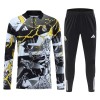 Real Madrid Marvel Sweat de Treino zíper 2026-27 Preta Real Madrid Marvel Sweat de Treino zíper 2026-27 Preta