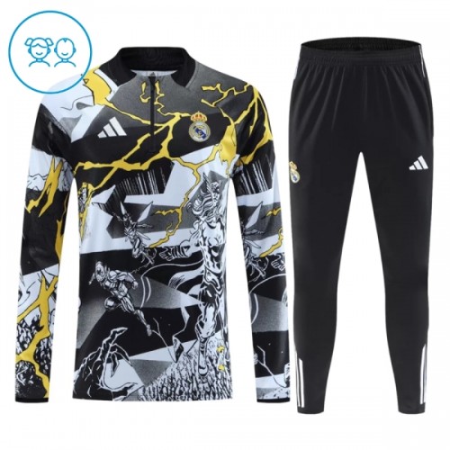 Real Madrid Marvel Sweat de Treino zíper 2026-27 Preta - Criança Real Madrid Marvel Sweat de Treino zíper 2026-27 Preta - Criança