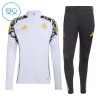 Real Madrid Sweat de Treino zíper 2026-27 Branca - Criança