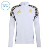 Real Madrid Sweat de Treino zíper 2026-27 Branca - Criança