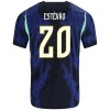 Camisola do Brasil Estevao 20 Equipamento Alternativo Mundial 2026