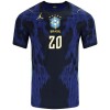Camisola do Brasil Estevao 20 Equipamento Alternativo Mundial 2026
