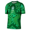 Camisola do Brasil Guarda Redes Equipamento Principal Mundial 2026 Verde
