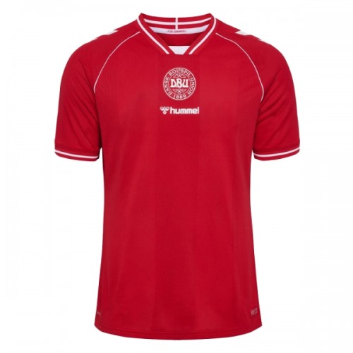 Camisola do Dinamarca Equipamento Principal Mundial 2026 Camisola do Dinamarca Equipamento Principal Mundial 2026