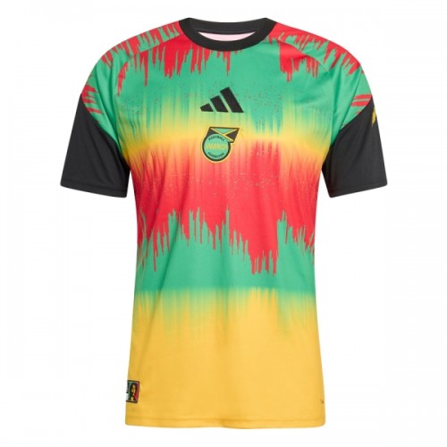 Camisola do Jamaica Pre-Match Mundial 2026 Camisola do Jamaica Pre-Match Mundial 2026