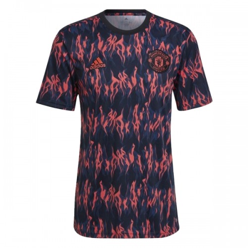 Camisola do Manchester United Pre-Match 2025-26 Preta Camisola do Manchester United Pre-Match 2025-26 Preta