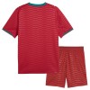 Conjunto Portugal Equipamento Principal Mundial 2026 - Criança