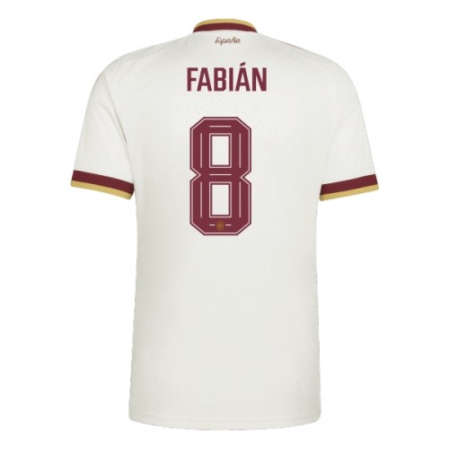 Camisola do Espanha Fabian 8 Equipamento Alternativo Mundial 2026 Camisola do Espanha Fabian 8 Equipamento Alternativo Mundial 2026