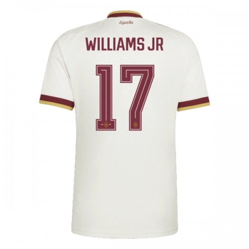 Camisola do Espanha Williams JR 17 Equipamento Alternativo Mundial 2026 Camisola do Espanha Williams JR 17 Equipamento Alternativo Mundial 2026