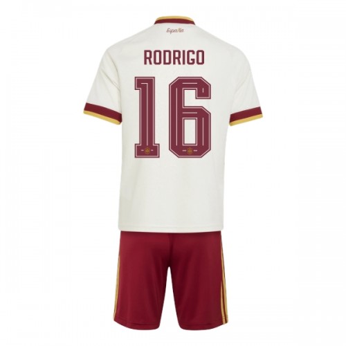 Conjunto Espanha Rodrigo 16 Equipamento Alternativo Mundial 2026 - Criança Conjunto Espanha Rodrigo 16 Equipamento Alternativo Mundial 2026 - Criança