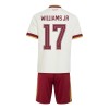 Conjunto Espanha Williams JR 17 Equipamento Alternativo Mundial 2026 - Criança Conjunto Espanha Williams JR 17 Equipamento Alternativo Mundial 2026 - Criança