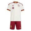 Conjunto Espanha Zubimendi 18 Equipamento Alternativo Mundial 2026 - Criança