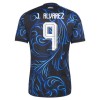 Camisola do Argentina J. Alvarez 9 Equipamento Alternativo Mundial 2026