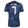 Conjunto Argentina De Paul 7 Equipamento Alternativo Mundial 2026 - Criança