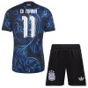 Conjunto Argentina Di Maria 11 Equipamento Alternativo Mundial 2026 - Criança