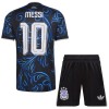 Conjunto Argentina Messi 10 Equipamento Alternativo Mundial 2026 - Criança
