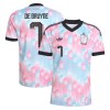 Camisola do Bélgica De Bruyne 7 Equipamento Alternativo Mundial 2026
