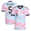 Camisola do Bélgica De Cuyper 5 Equipamento Alternativo Mundial 2026 Camisola do Bélgica De Cuyper 5 Equipamento Alternativo Mundial 2026